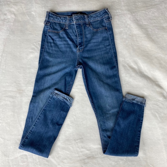 Hollister High Rise Jean Legging Junior Size 3S - Picture 1 of 4